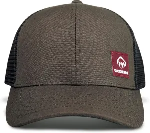 Wolverine Trucker Hat | Mesh Back | Snapback | Adjustable | Rugged | Durable | Workwear