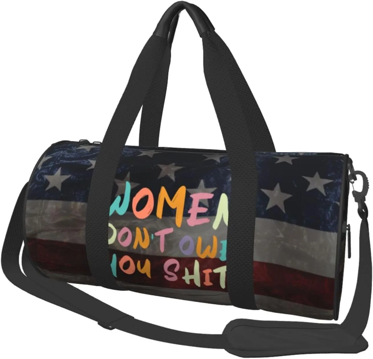 Women Don'T Owe You Shit Duffel Bag Gym Bag Travel Sports Tote Large Foldable Beach Swim Yoga9