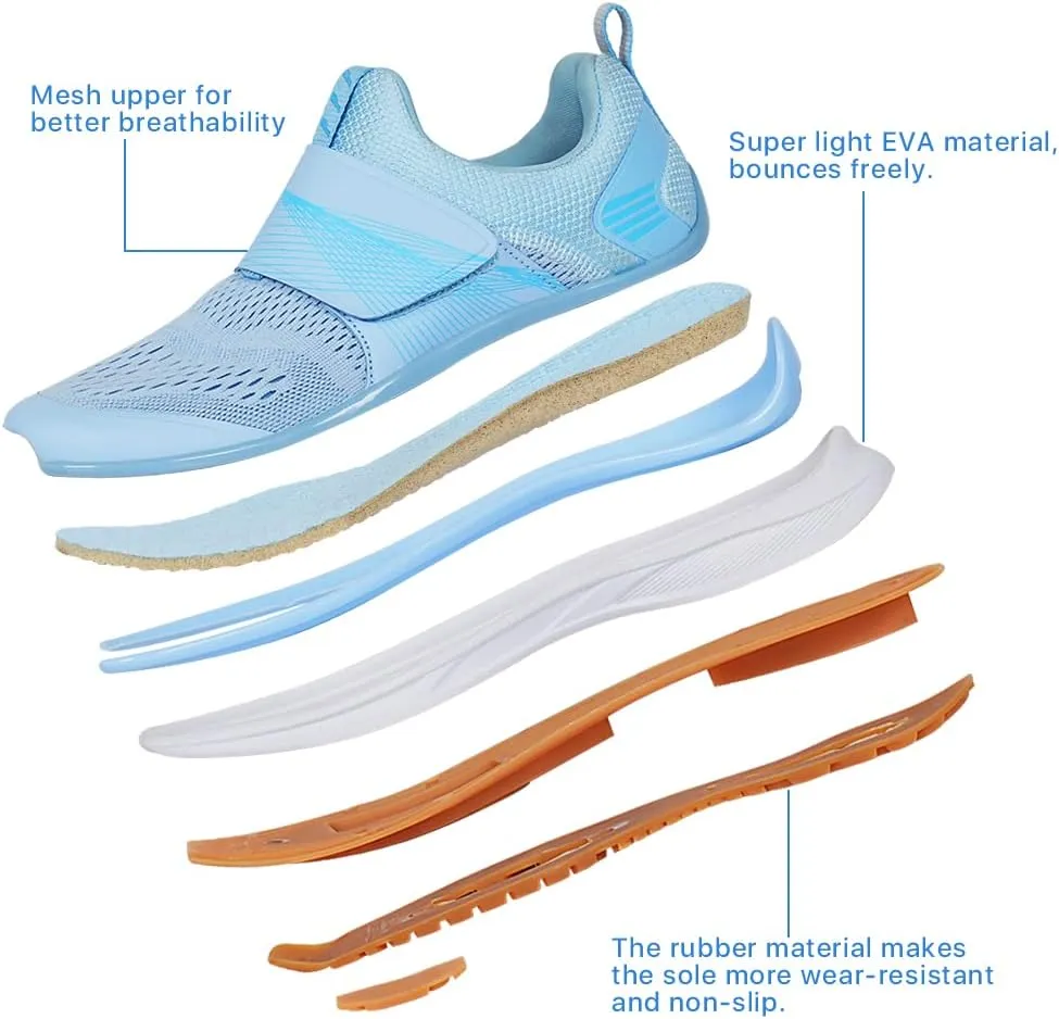 Women's Indoor Cycling Shoes Breathable High Performance Indoor Outdoor Bike Shoes - SPD Compatible Cycle Shoes