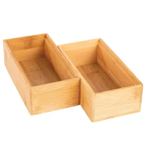 Wooden Stacking Organizer (2pk) - 3in x 6in