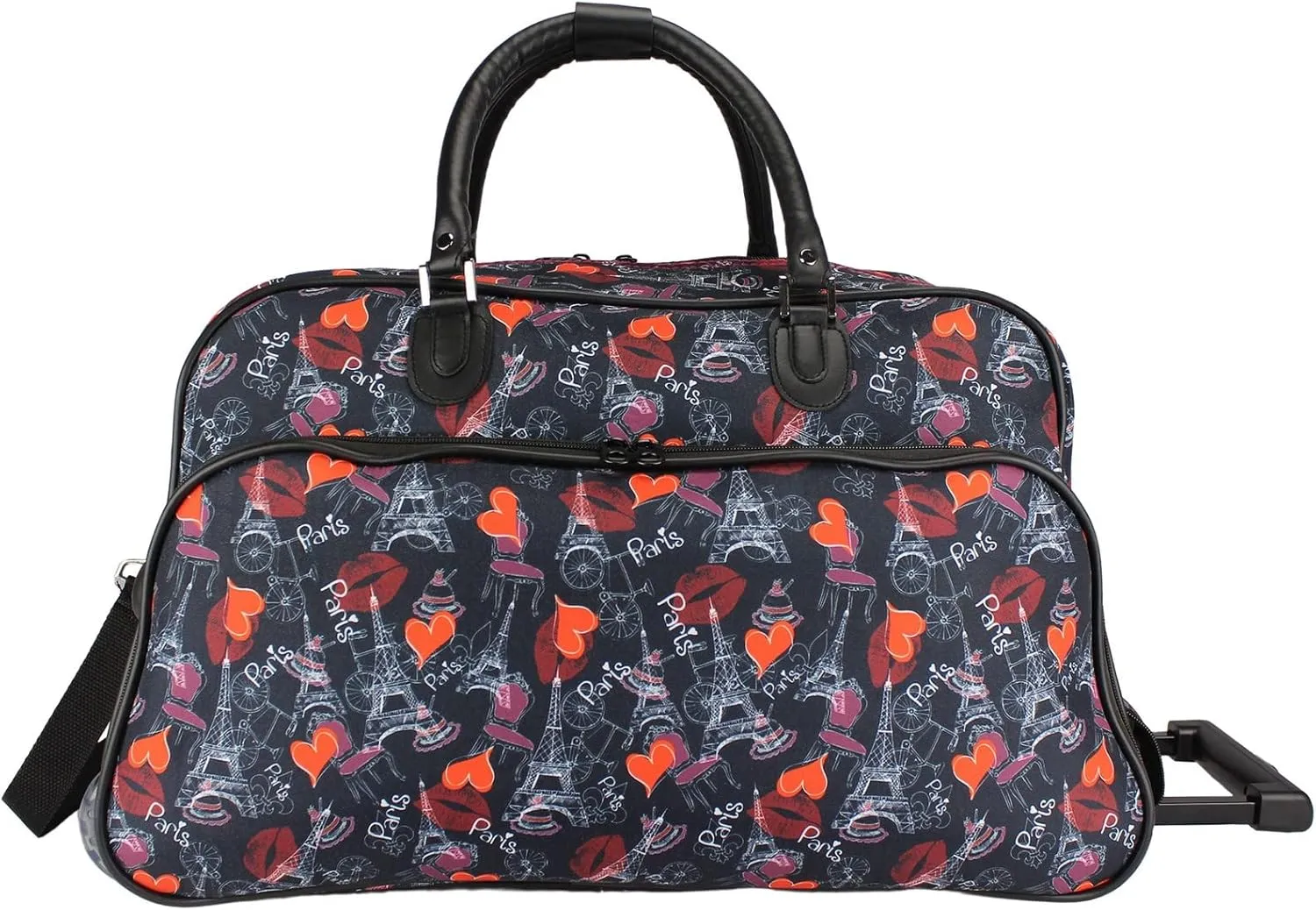 World Traveler 21-inch Carry-on Rolling Duffel Bag