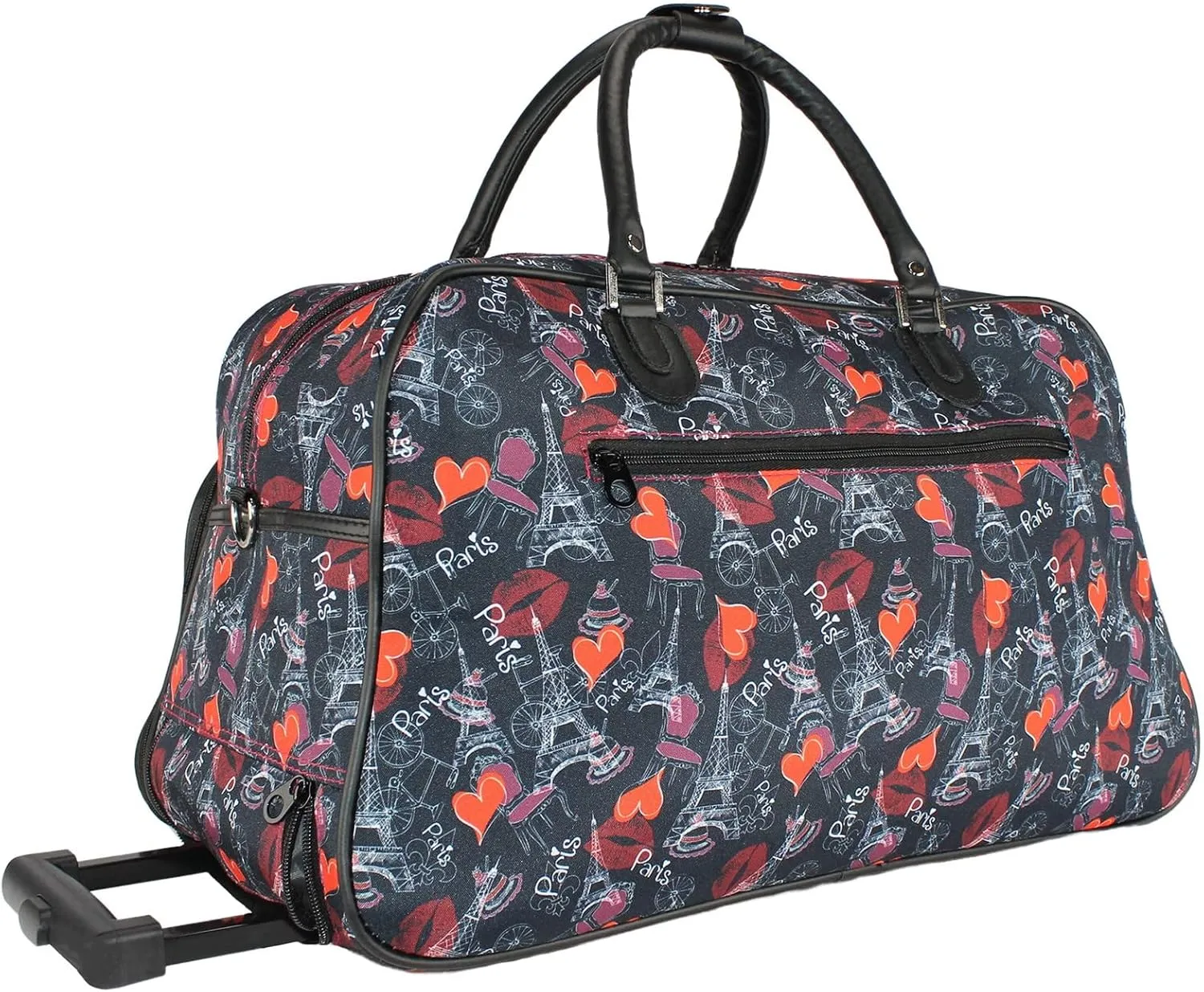World Traveler 21-inch Carry-on Rolling Duffel Bag
