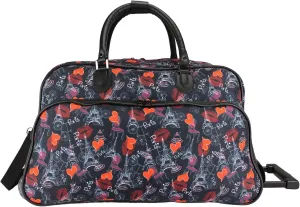 World Traveler 21-inch Carry-on Rolling Duffel Bag