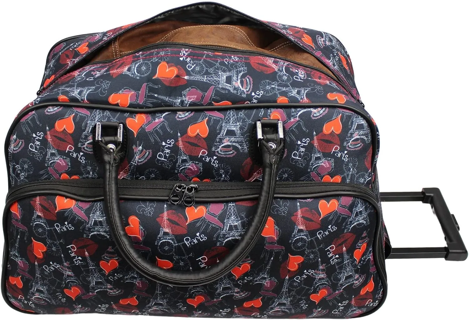 World Traveler 21-inch Carry-on Rolling Duffel Bag