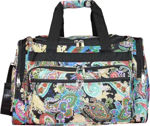 World Traveler Classic Prints 19-inch Duffel Bag, Multi Paisley