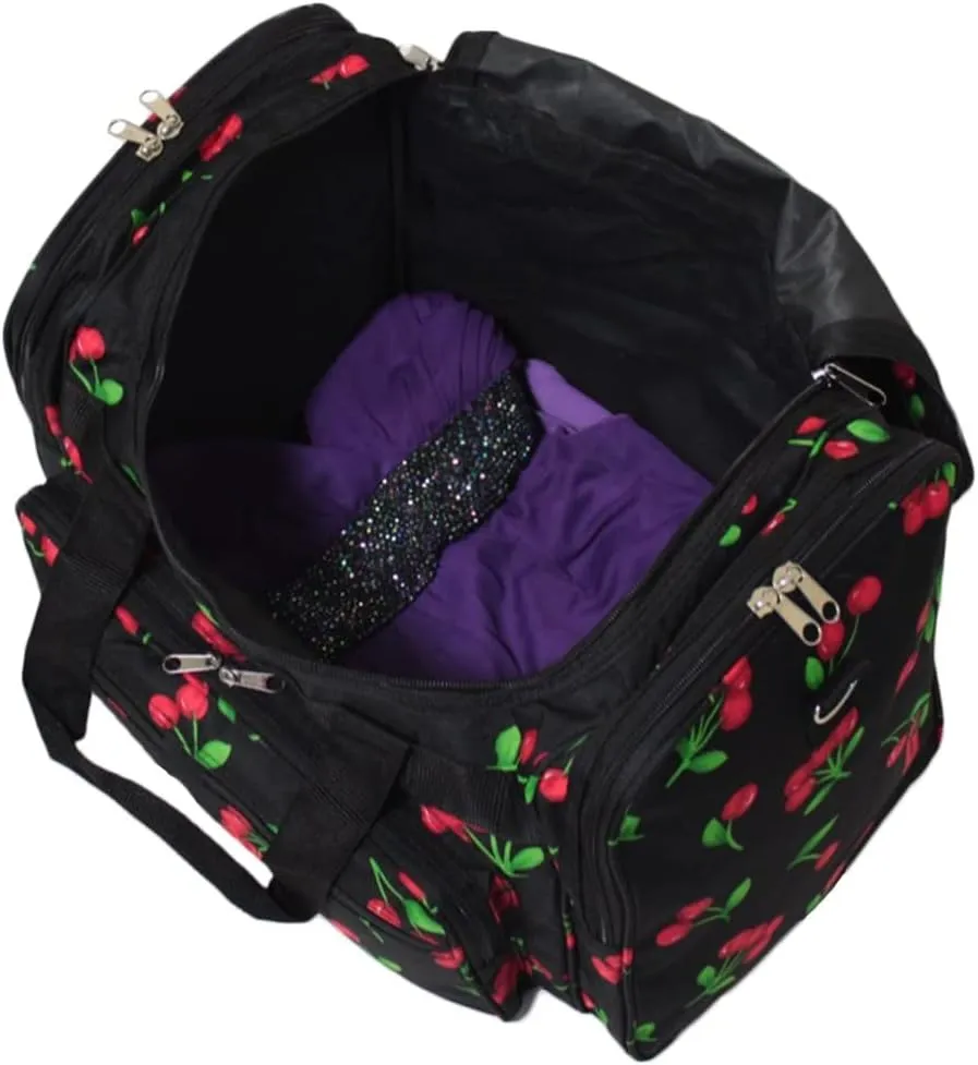 World Traveler Feel Good Prints 19-inch Duffel Bag, Cherry