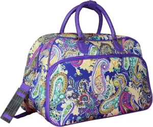World Traveler Paisley 21-inch Carry-on Shoulder Duffel Bag
