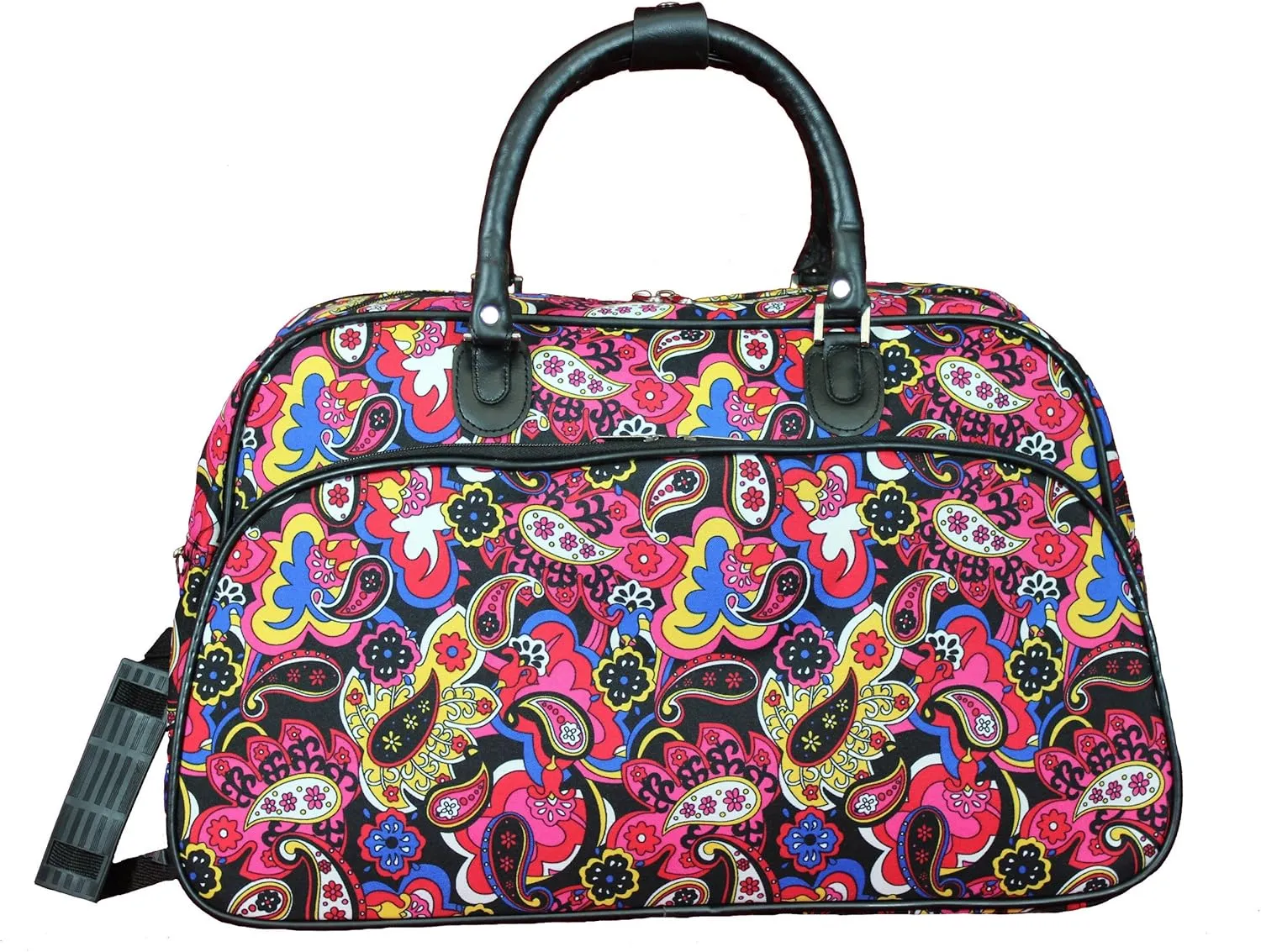 World Traveler Paisley 21-inch Carry-on Shoulder Duffel Bag