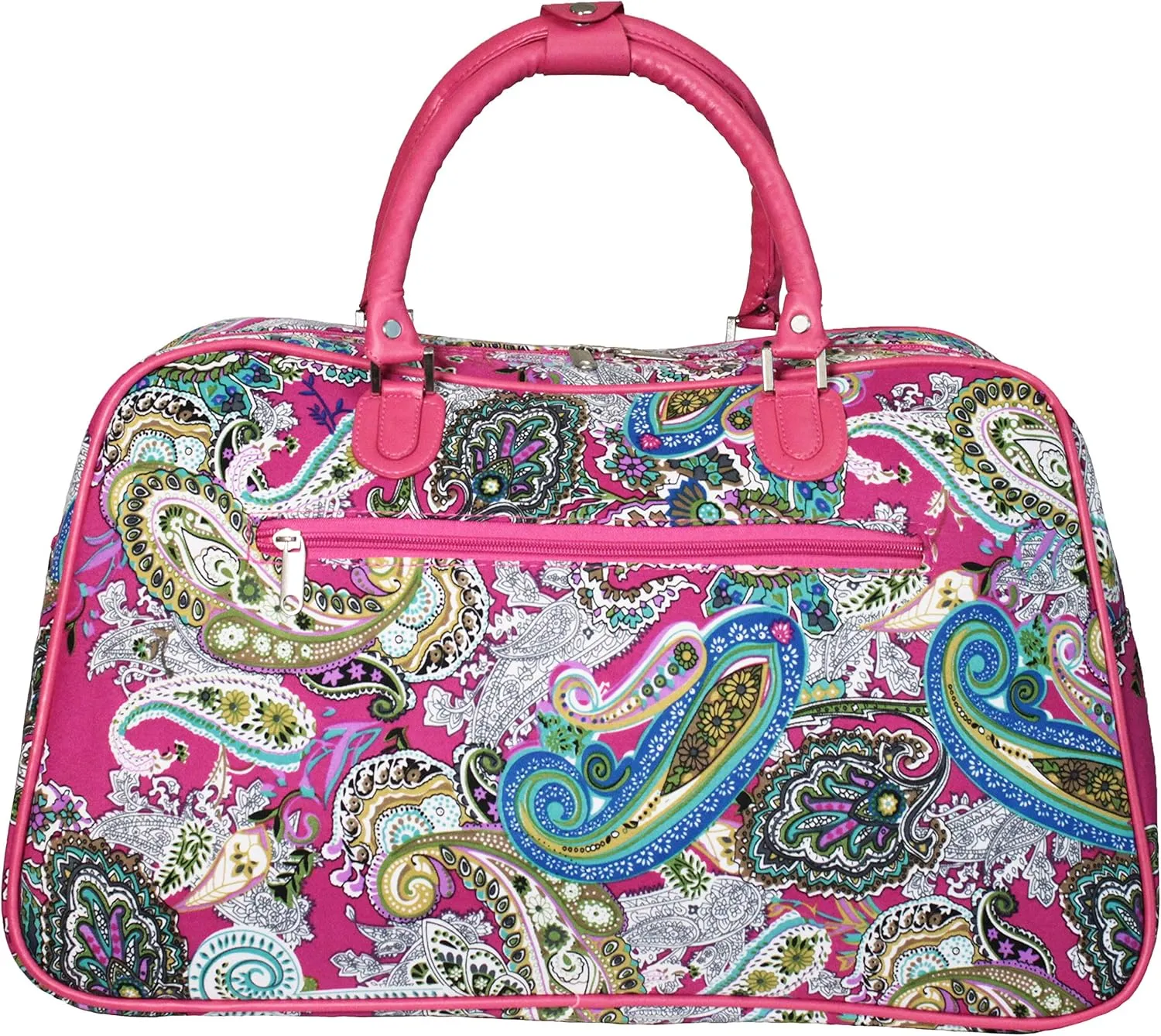 World Traveler Paisley 21-inch Carry-on Shoulder Duffel Bag