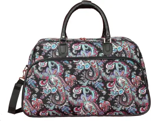 World Traveler Paisley 21-inch Carry-on Shoulder Duffel Bag