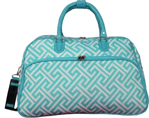 World Traveler Prints 21-inch Carry-on Shoulder Duffel Bag