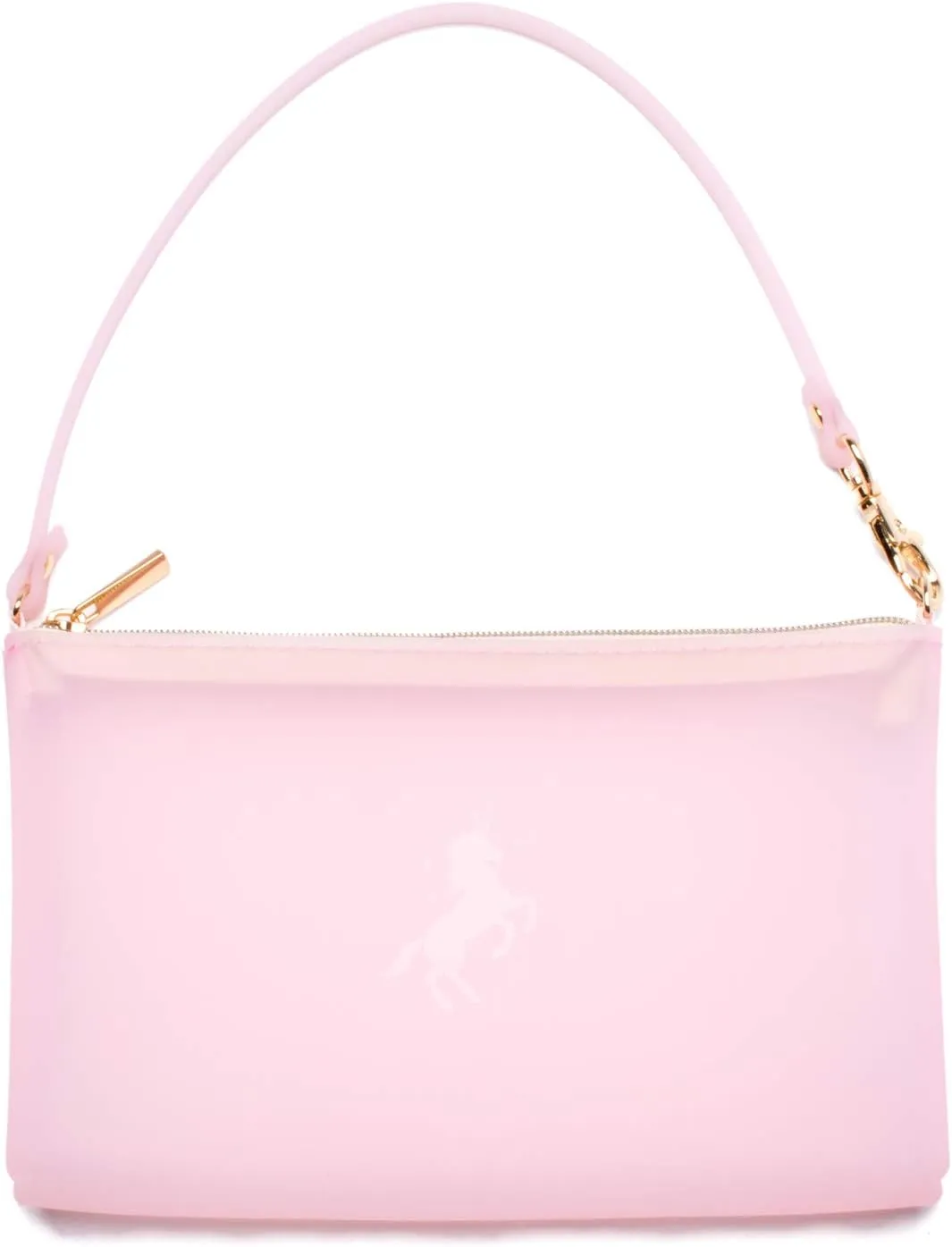 Wristlet by Pudinbag for Women | Zipper Phone Wristlet | Beach Pouch | Water Resistant Silicone | Semi-transparent | Vegan