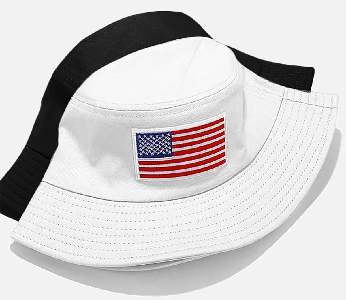 XYIYI 2 Pack Unisex Bucket Hat for Women Men Summer Beach Fishing Hat Sun Hat
