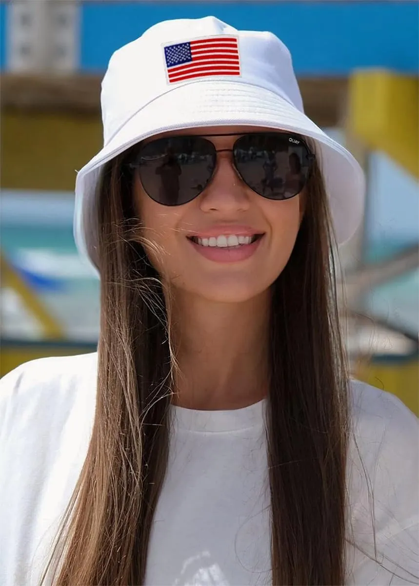 XYIYI 2 Pack Unisex Bucket Hat for Women Men Summer Beach Fishing Hat Sun Hat