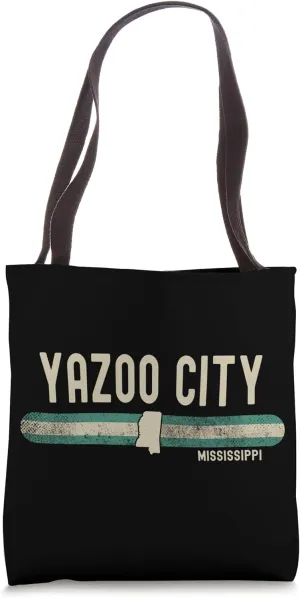 Yazoo City MS | Mississippi | Travel & 80s Style Tote Bag