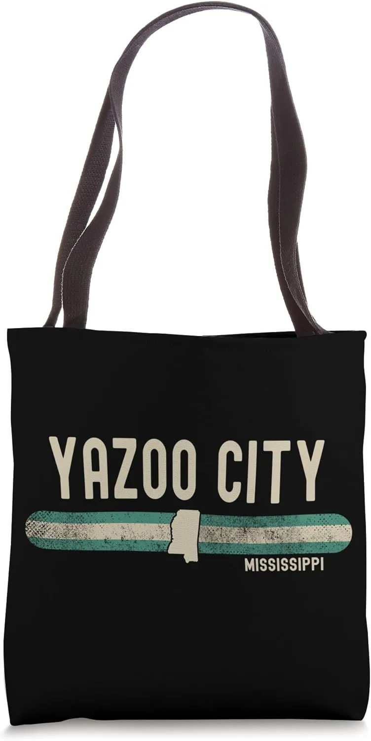 Yazoo City MS | Mississippi | Travel & 80s Style Tote Bag