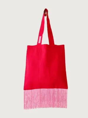 Young Hearts Tote (Red/PiccoloPink)