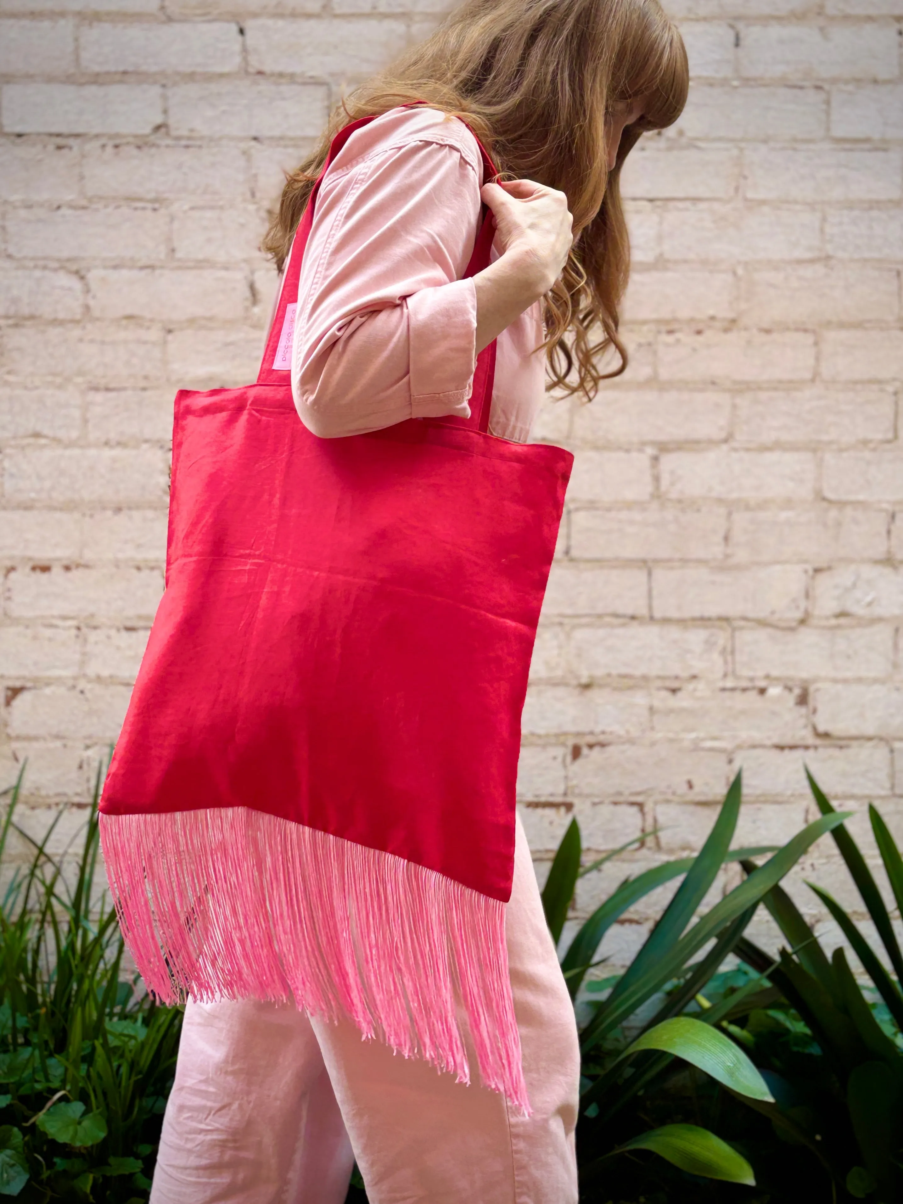 Young Hearts Tote (Red/PiccoloPink)