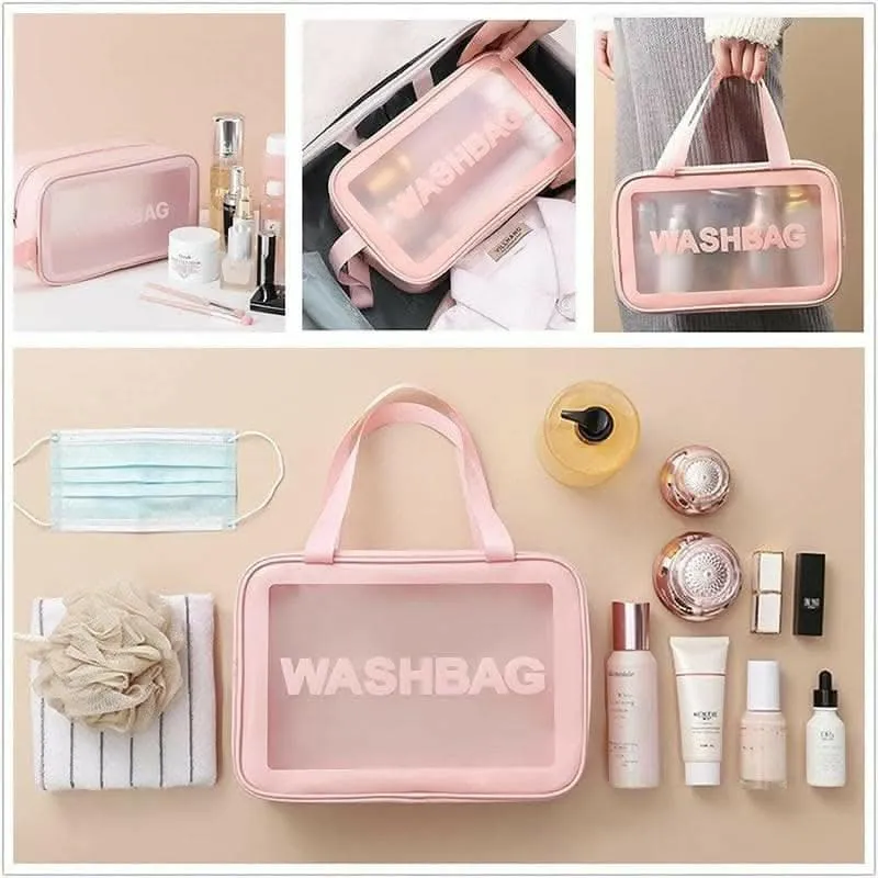ZEVORA Water-Resistance Toiletries Cosmetics Makeup Storage Organizer Bag