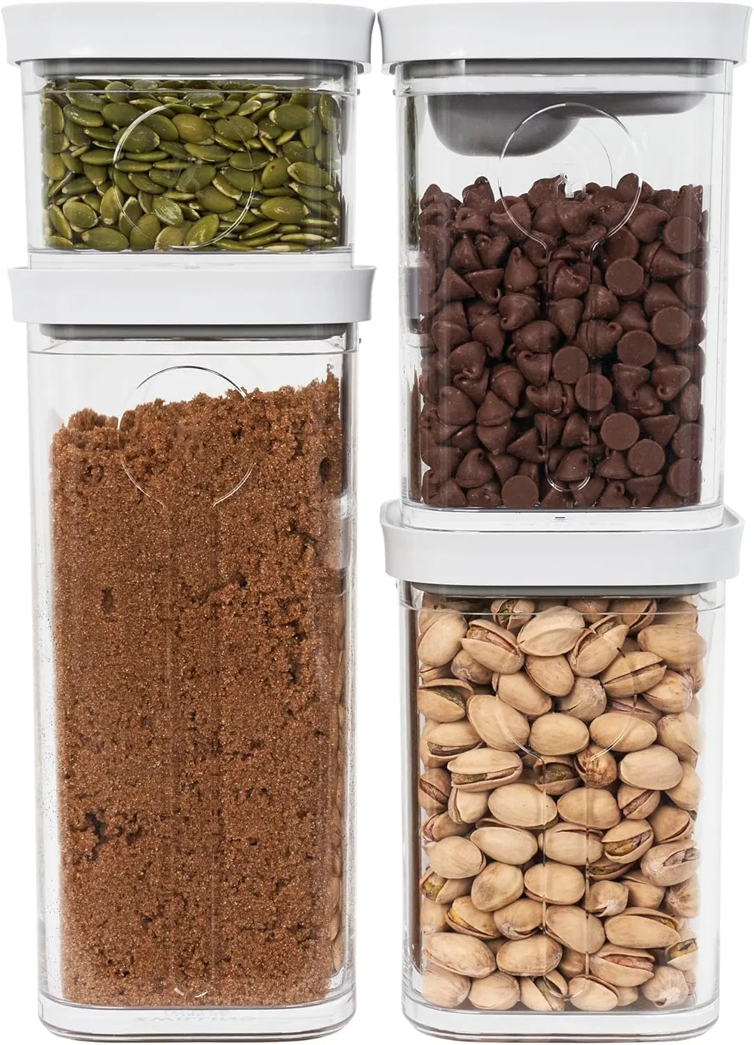 ZWILLING Fresh & Save CUBE Storage Organizer 6-Piece, S, Pantry Organizers and Storage, Plastic, BPA-Free Airtight Dry Food Storage Container, for Storing Herbs, Toppings, Small Nuts and more